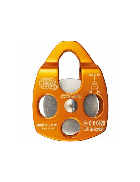 Kong Extra Roll anodized Orange