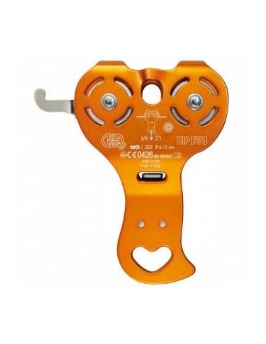 Kong Τροχαλία Zip Evo with hook