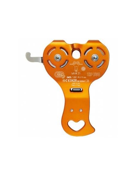 Kong Τροχαλία Zip Evo with hook