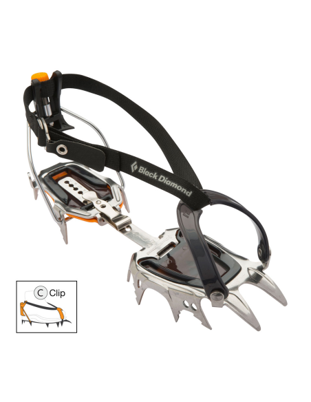 Semi-fast Κραμπόν Black Diamond Sabretooth Clip