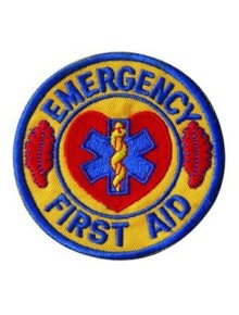 Ραφτό Σήμα Emergency First Aid