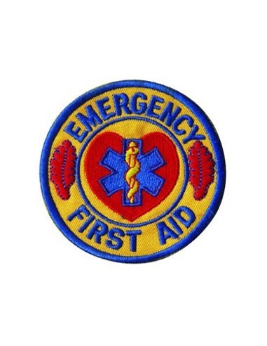 Ραφτό Σήμα Emergency First Aid