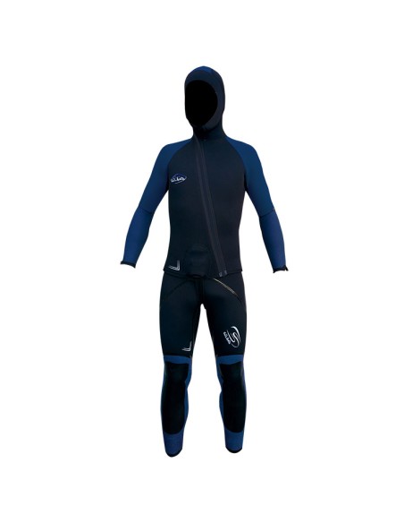 Neopren Seland Aneto Jacket Black - Blue