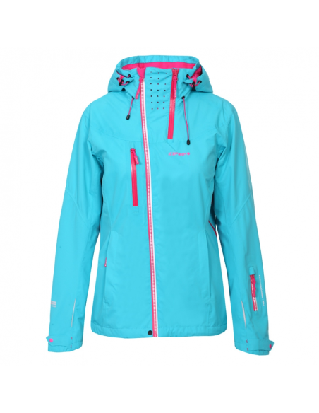 Γυναικείο αδιάβροχο Jacket Icepeak Bella Turquoise