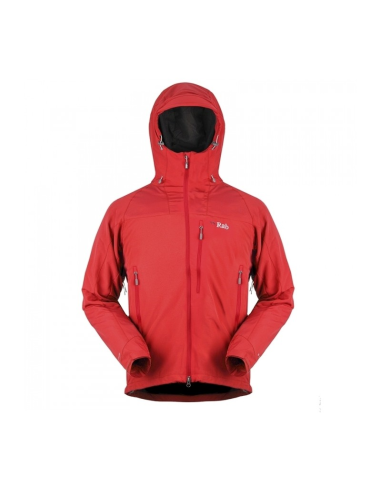 Ανδρικό Softshell Jacket Rab Vapour-rise Κόκκινο