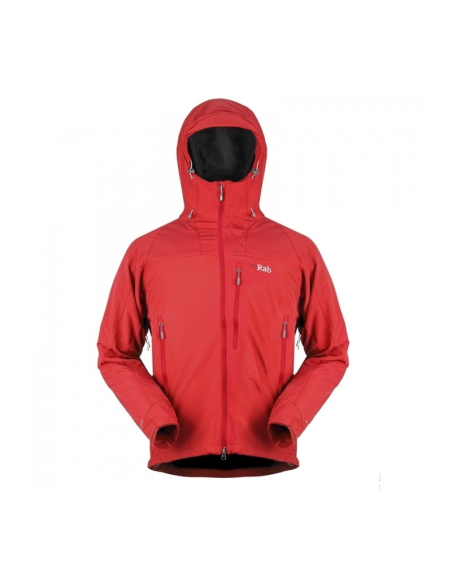 Ανδρικό Softshell Jacket Rab Vapour-rise Κόκκινο