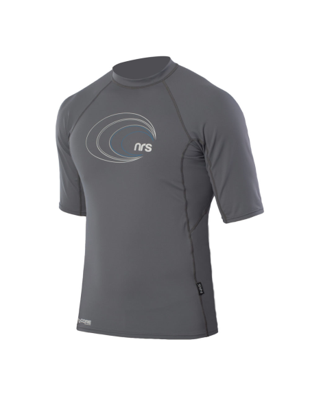 NRS Men's H2Core Rashguard Short-Sleeve Shirt