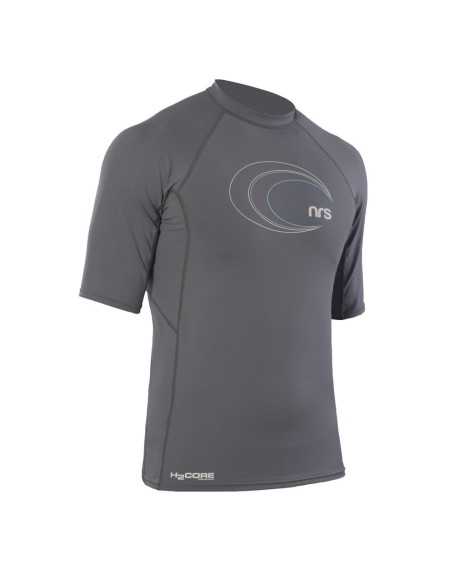NRS Men's H2Core Rashguard Short-Sleeve Shirt
