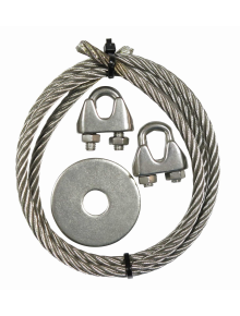 Raumer Stainless Steel Connection KIT - L 80-150cm