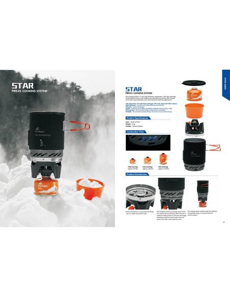 Σύστημα Μαγειρέματος Fire-Maple Star Cooking System