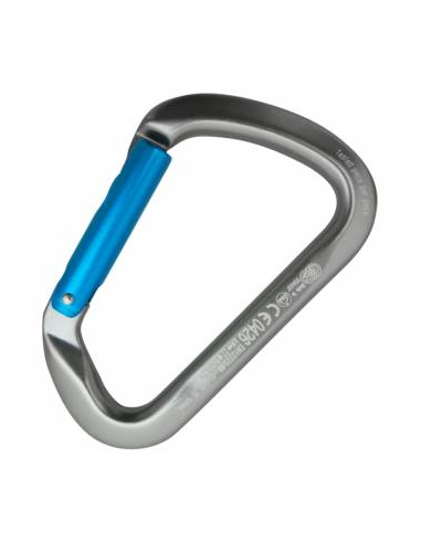 Καραμπίνερ Kong Large Multiuse Straight Gate Grey-Cyan I