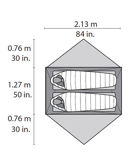 Αντίσκηνο MSR Hubba Hubba NX 2P Backpacking Tent