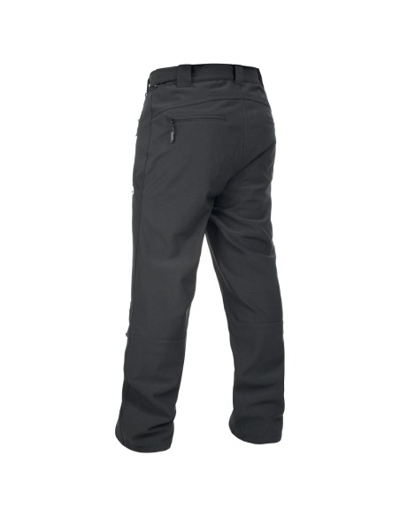 Ανδρικό παντελόνι SoftShell Trespass Hemic Μαύρο
