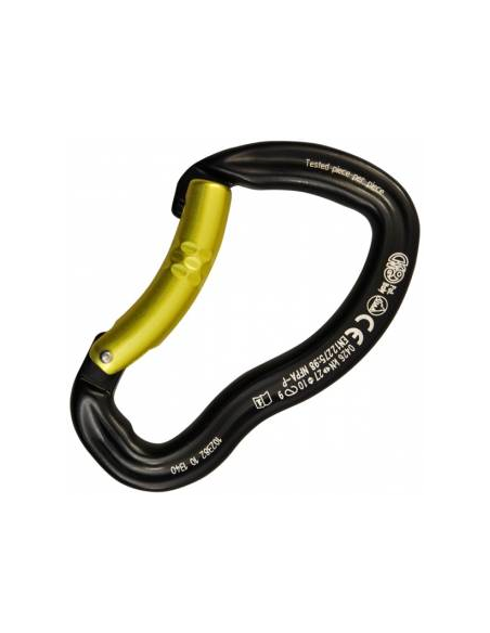 Καραμπίνερ Kong Ergo Bent Gate Black