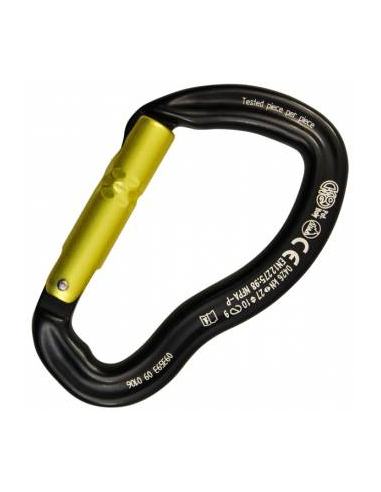Καραμπίνερ Απλό Kong Ergo Straight Gate Black
