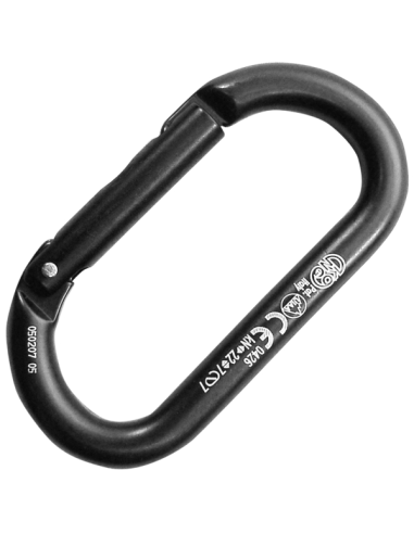 Καραμπίνερς Kong Oval alu straight gate Black
