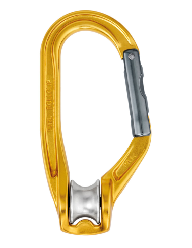 Καραμπίνερ με τροχαλία Petzl Rollclip