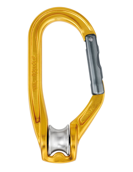 Καραμπίνερ με τροχαλία Petzl Rollclip