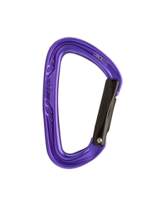Καραμπίνερ Black Diamond Nitron Straight Gate Purple