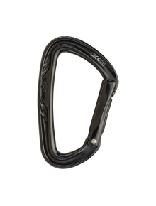 Καραμπίνερ Black Diamond Nitron Straight Gate Black