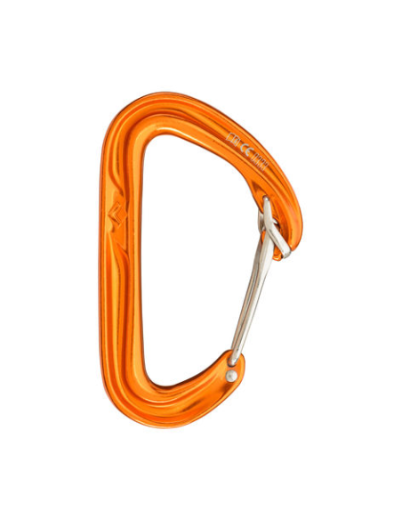 Καραμπίνερ Black Diamond HoodWire Orange