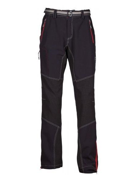 Ανδρικό παντελόνι Softshell Milo Atero Black