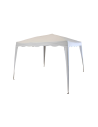 Gazebo Πτυσσόμενο Polyester 3x3m Λευκό