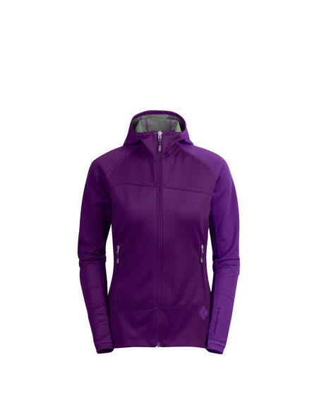 Γυναικείο Softshell Jacket Black Diamond Flow State Hoody Grape