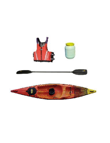 Sea Kayak - Sit On Top - Dag Mid Way Luxe Complete Set