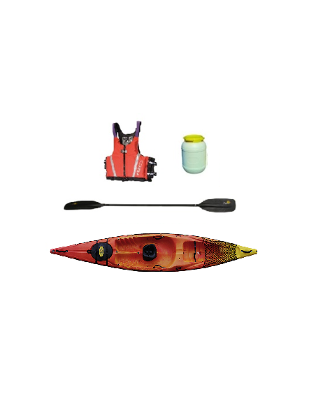 Sea Kayak - Sit On Top - Dag Mid Way Luxe Complete Set