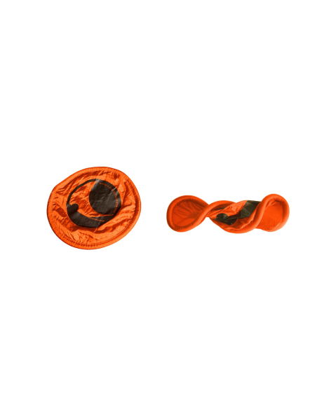 Ticket to the moon Pocket Frisbee Orange