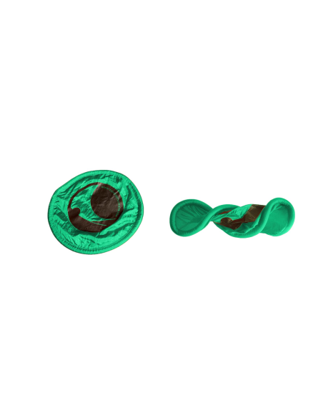 Ticket to the moon Pocket Frisbee Green