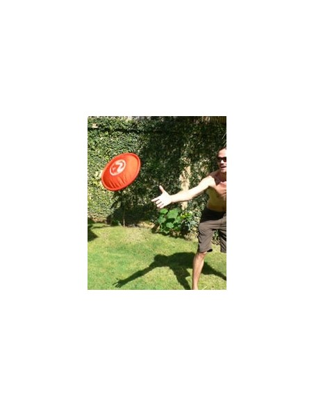Ticket to the moon Pocket Frisbee White