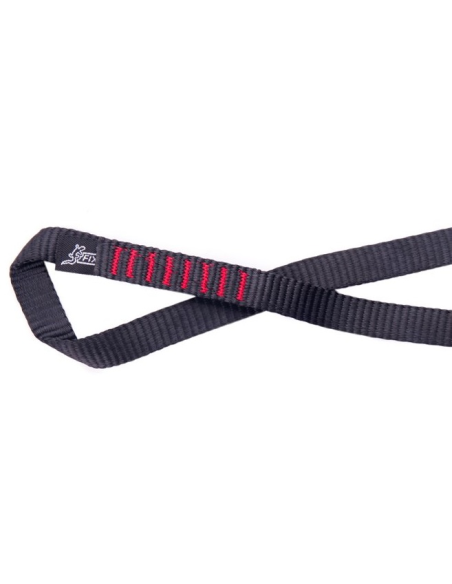 Ιμάντας Fixe Climbing Flat Polyester 16mm - 60 cm Black