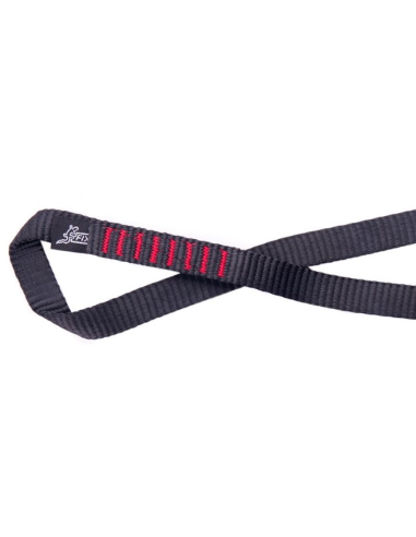 Ιμάντας Fixe Climbing Flat Polyester 16mm - 80 cm Black