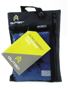 Outgo Πετσέτα Microfiber Large μπλε