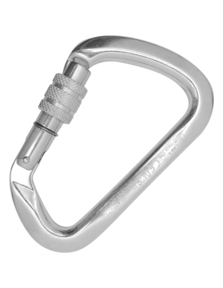 Καραμπίνερ Ασφαλείας Kong Large Multiuse Screw Sleeve Silver