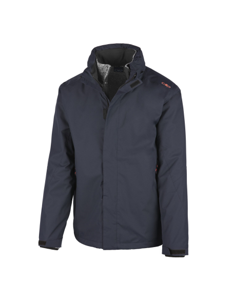 Μπουφάν 3 σε 1 CMP Man Zip Hood Anthracite