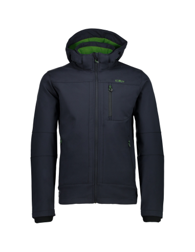 Ανδρικό SoftShell Jacket CMP Zip Hood Anthracite