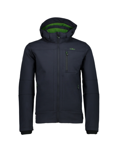 Ανδρικό SoftShell Jacket CMP Zip Hood Anthracite