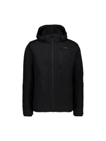 Ανδρικό SoftShell Jacket CMP Zip Hood Black