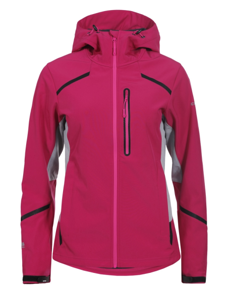 Γυναικείο Softshell Fleece Icepea Bessie Φούξια