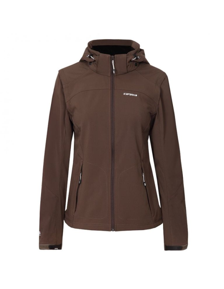 Γυναικείο Softshell Fleece Icepeak Leonie καφέ