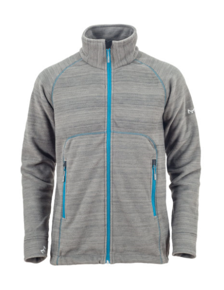 Ανδρικό Fleece Jacket MIlo Inco Grey melange