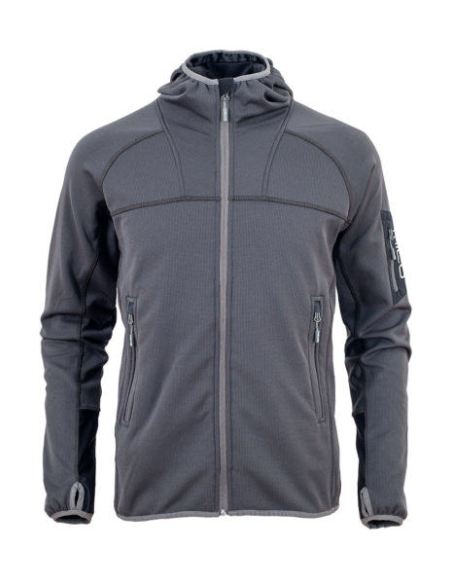 Ανδρικό Fleece Jacket Milo Heyoo Dark Grey