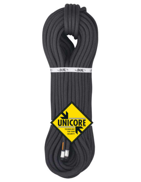 Σχοινί στατικό Beal Access Tactical 10.5 mm Unicore 200m Black