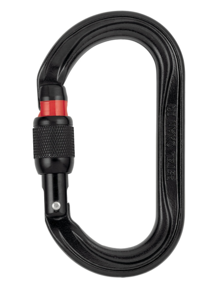Petzl Oxan Screw Lock Black New