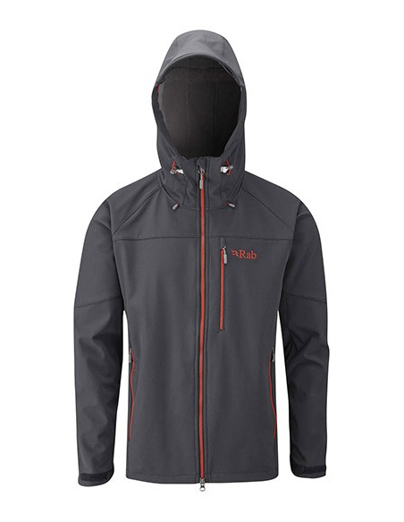 Ανδρικό Softshell Jacket Rab Salvo Anthracite