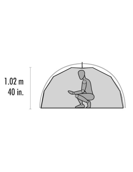 Αντίσκηνο MSR Elixir™ 2 Backpacking Tent Grey V2