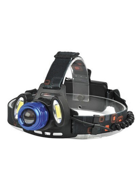Φακός κεφαλής Lumenor Cree XML +COB Blue